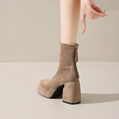 Elevate Suede Booties