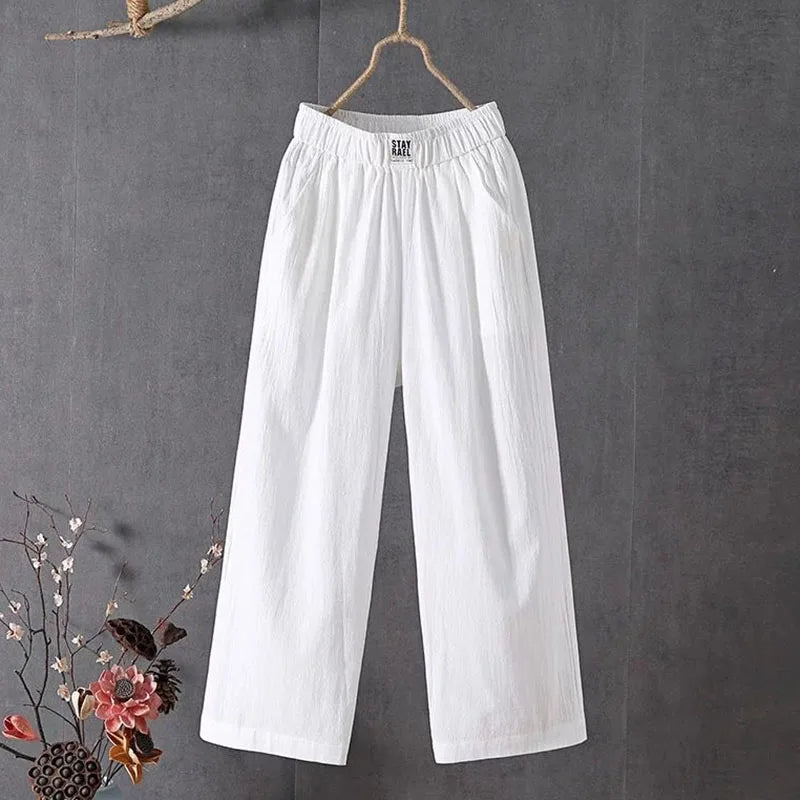 Luna Linen Relaxed Trousers