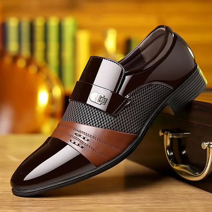 Oxford Slip On Dress Shoes