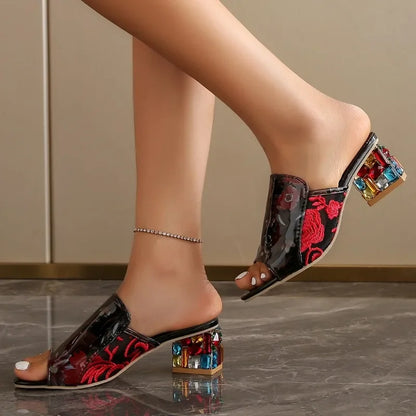 Arlena Mosaic Heels