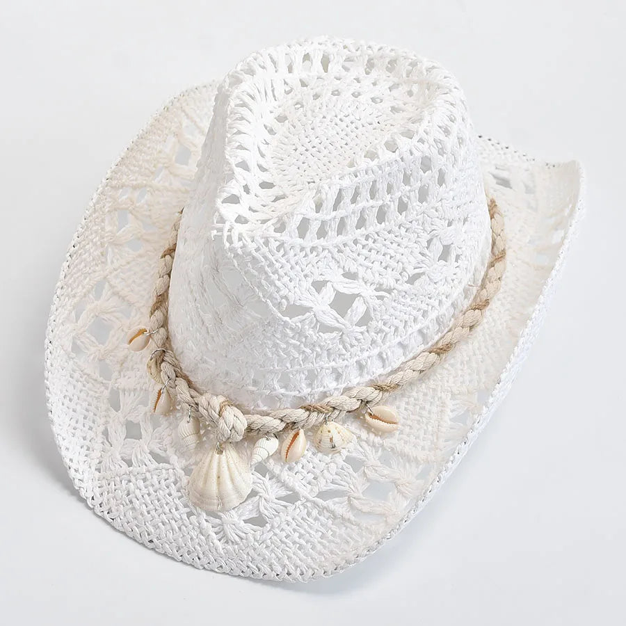 Velouré Woven Straw Hat