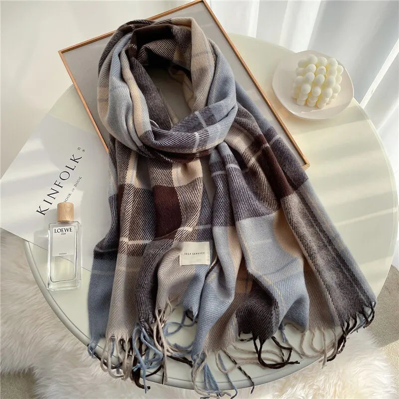 Whisper Plaid Scarf