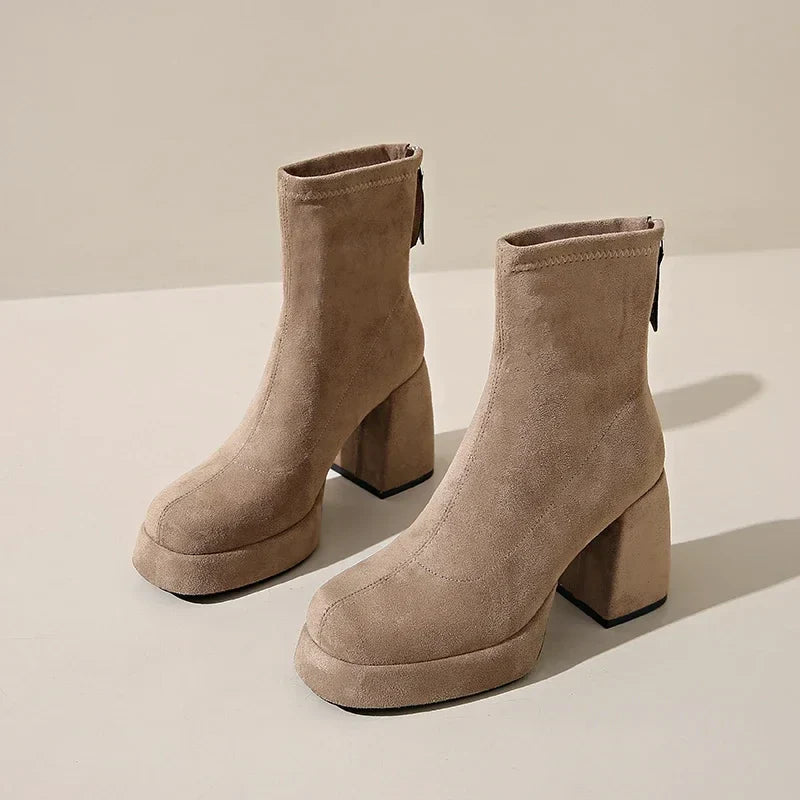 Elevate Suede Booties