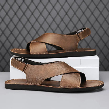 Monaco Genuine Leather Sandals