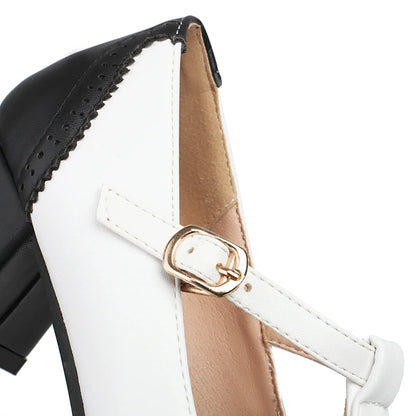 Mary Jane Block Heels