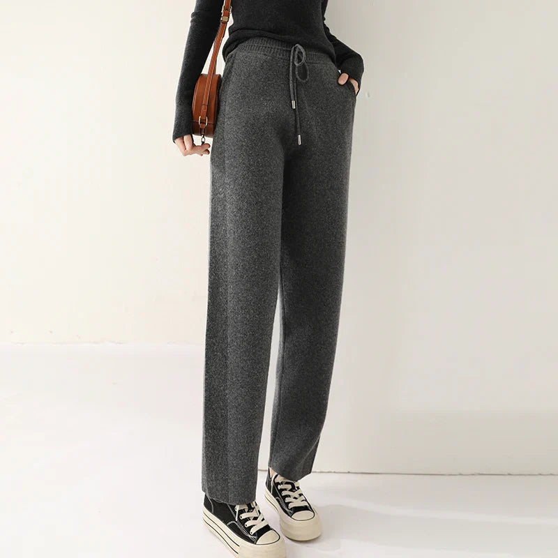 Plush Wool Pants