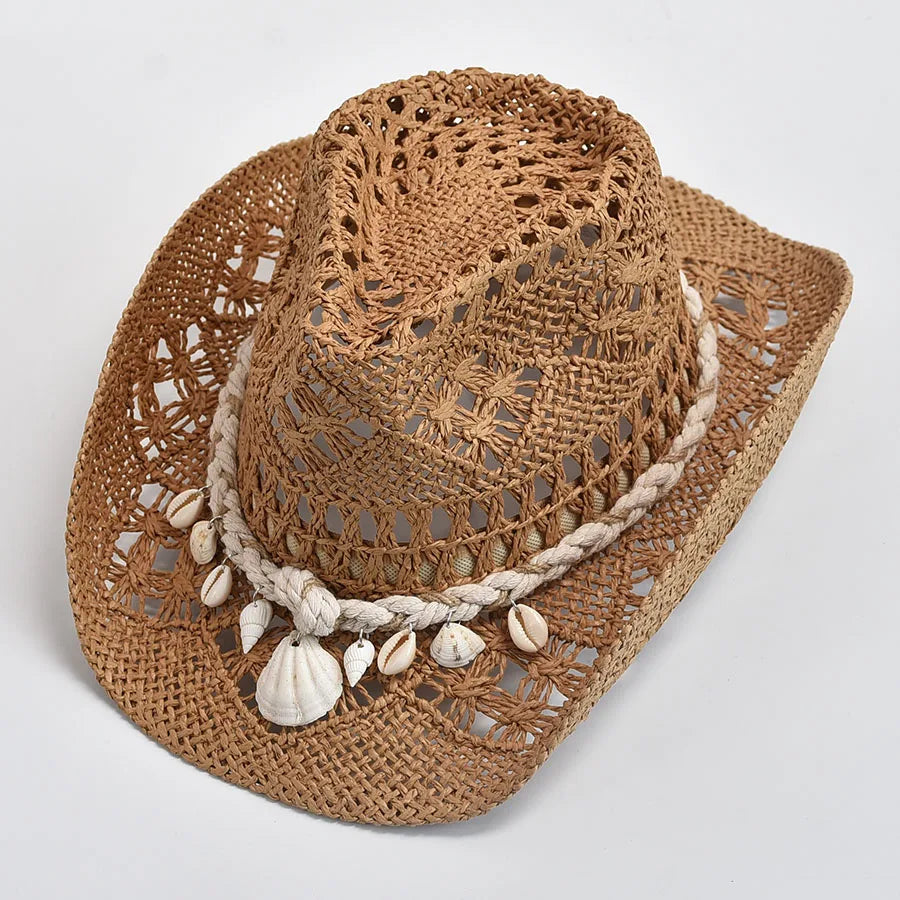 Velouré Woven Straw Hat