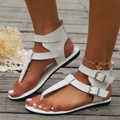 Avelyn Leather Sandals
