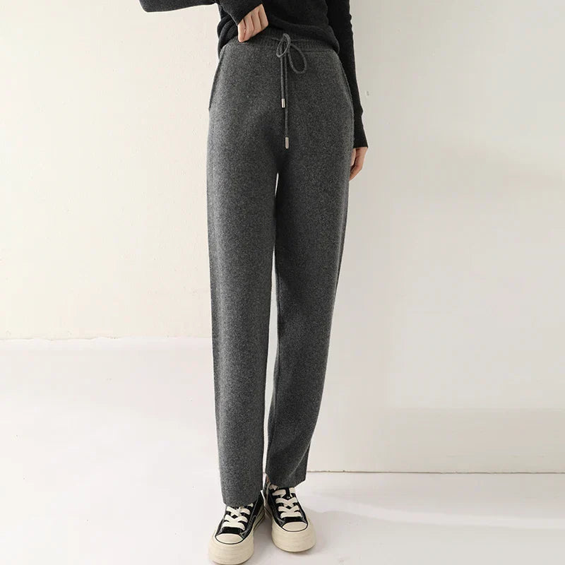 Plush Wool Pants