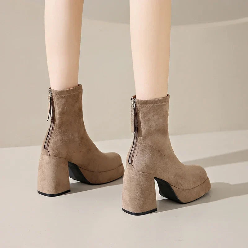 Elevate Suede Booties