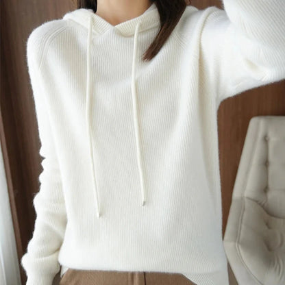Elara Cashmere Hoodie