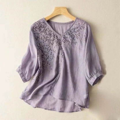 Elowen Linen Blouse