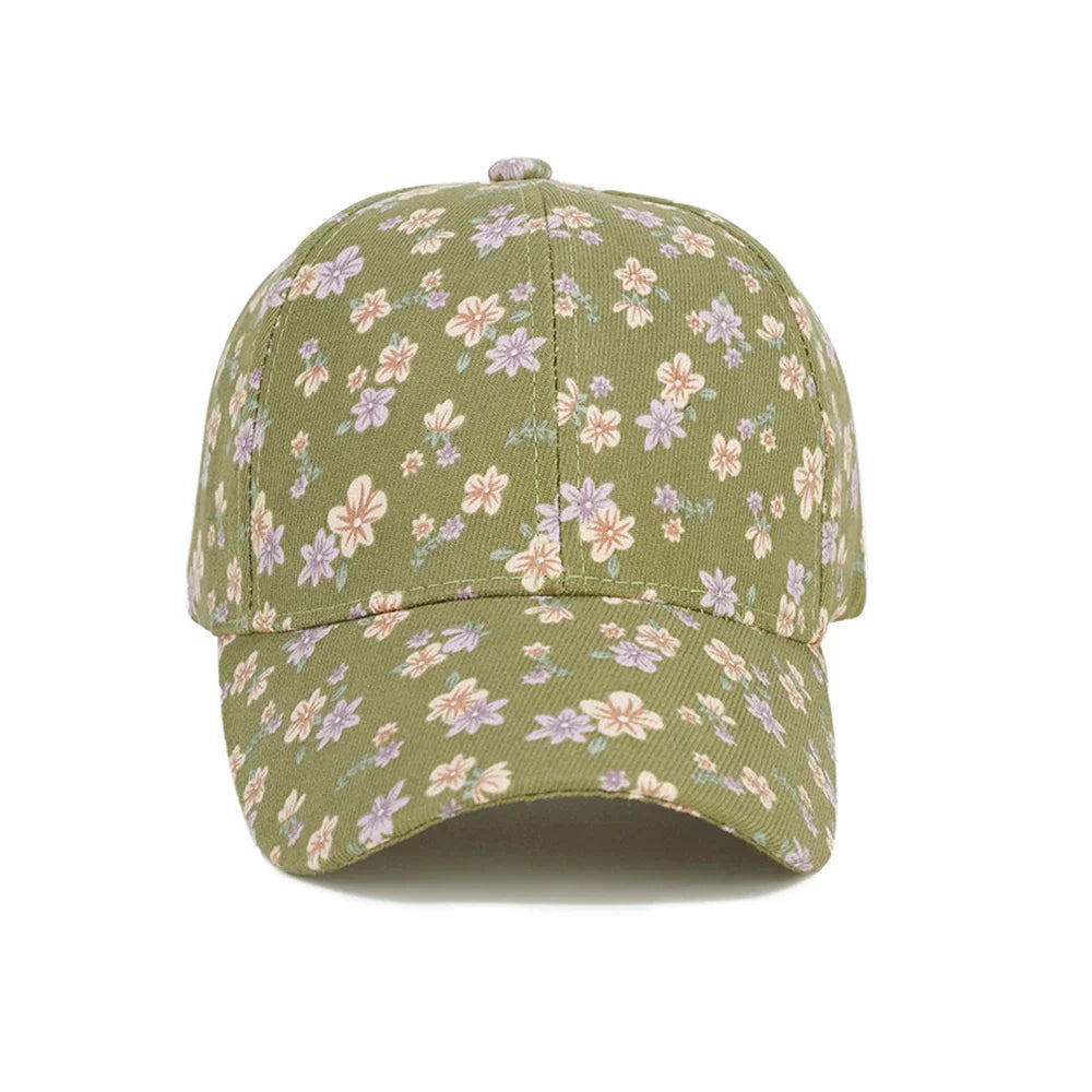 Solara Floral Cap