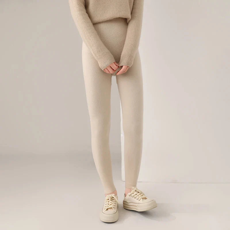 Serene Wool Ribbed Leggings