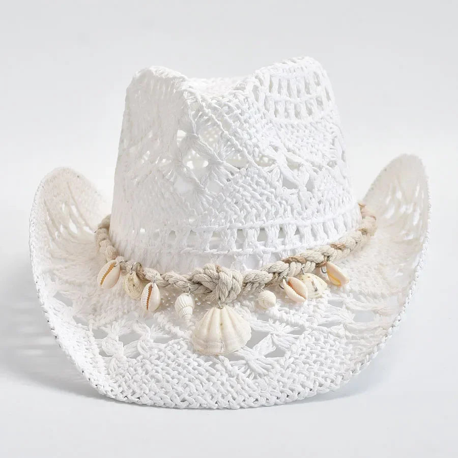 Velouré Woven Straw Hat