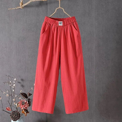 Luna Linen Relaxed Trousers