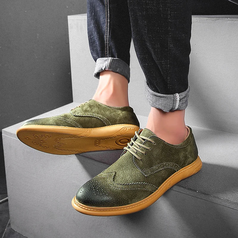 Verdant Leather Shoes