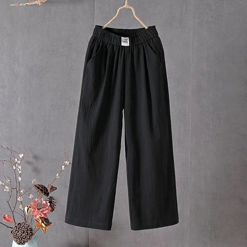 Luna Linen Relaxed Trousers