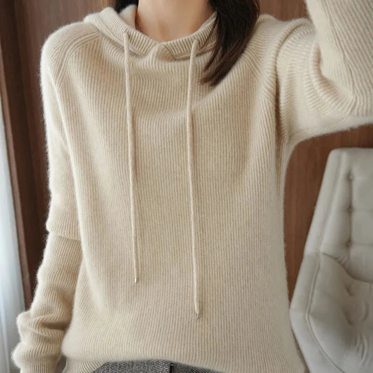 Elara Cashmere Hoodie