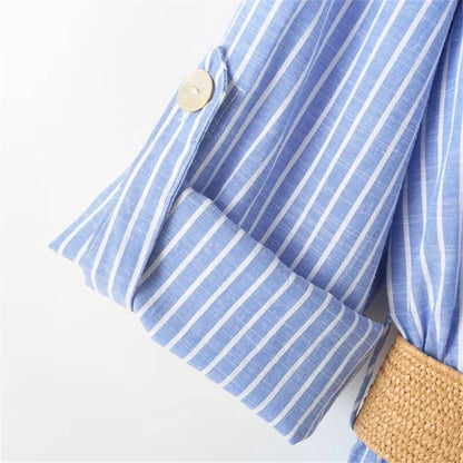 Solana Belted Midi Dress