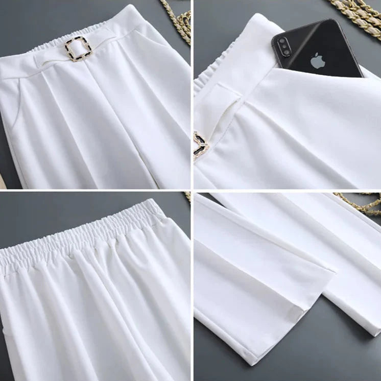 Alessia Silk Trousers