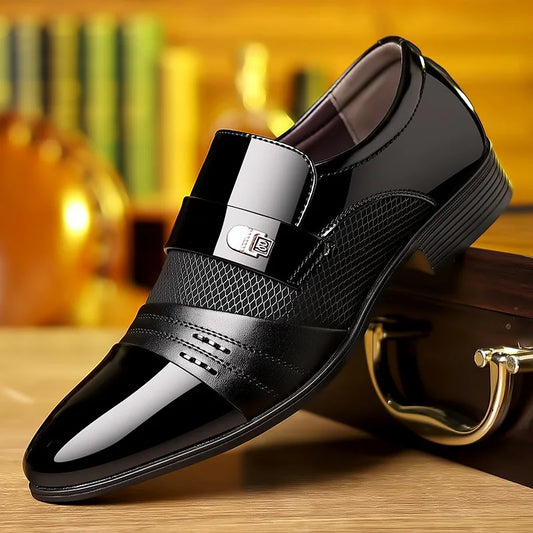 Oxford Slip On Dress Shoes