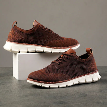Arden Leather Knit Sneakers