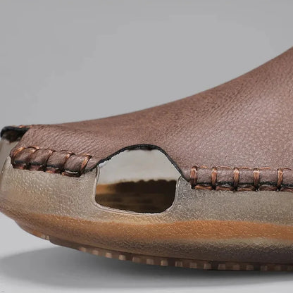 Bayford Leather Slides