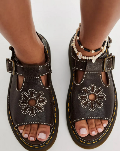 Kamoori Flower Sandals
