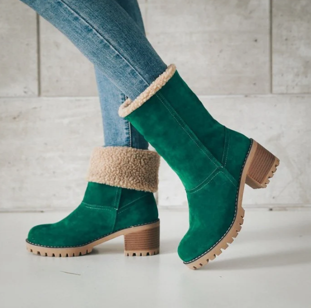 Kamoori Velvet Boots