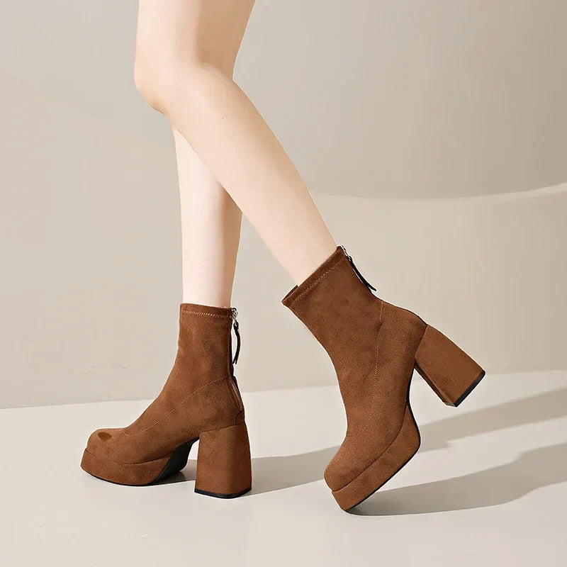 Elevate Suede Booties