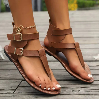 Avelyn Leather Sandals