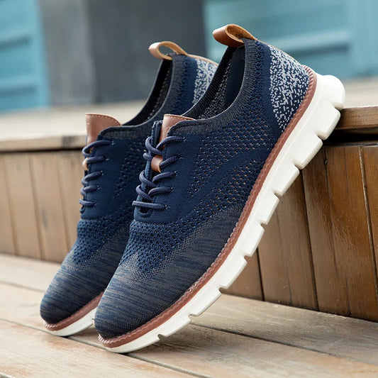 Arden Leather Knit Sneakers