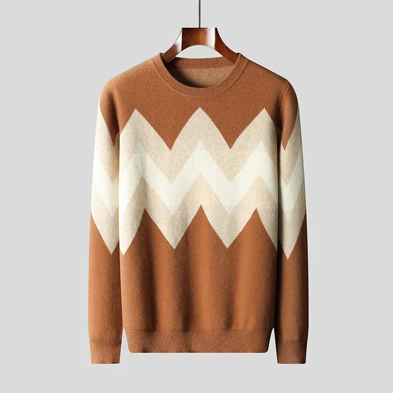 Solano Geometric Sweater