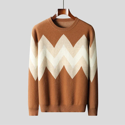 Solano Geometric Sweater