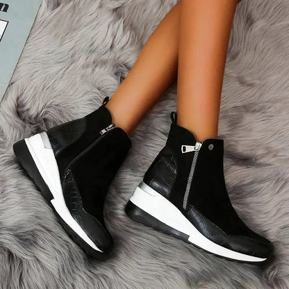 Riviera Wedge Boots