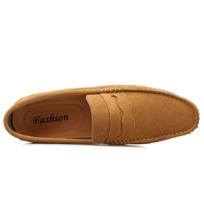 LE DREUX SUEDE LOAFERS