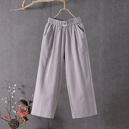 Luna Linen Relaxed Trousers