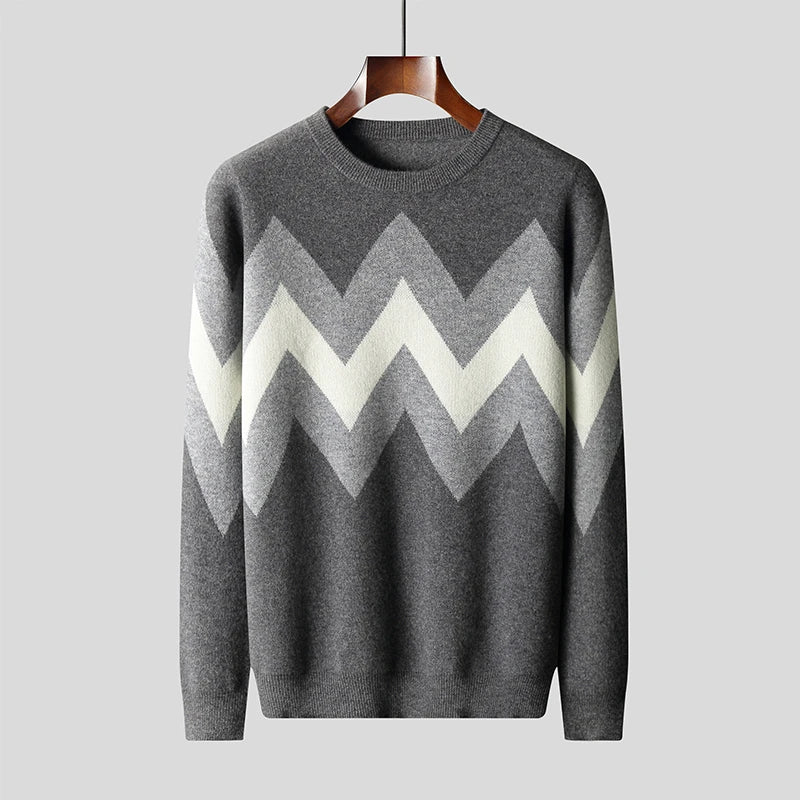 Solano Geometric Sweater