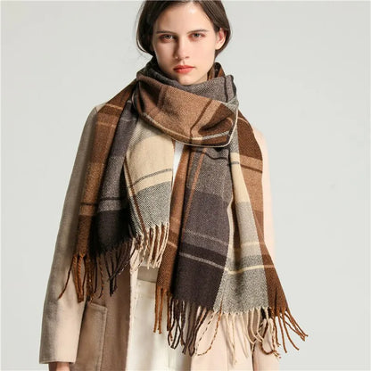 Whisper Plaid Scarf
