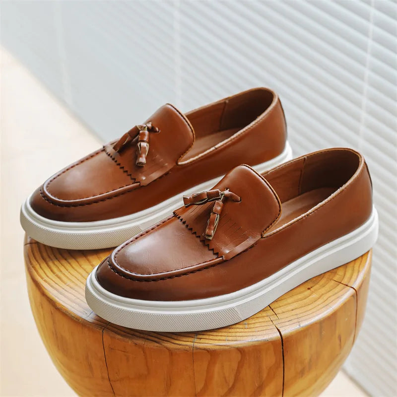 Prestoni Tassel Loafers