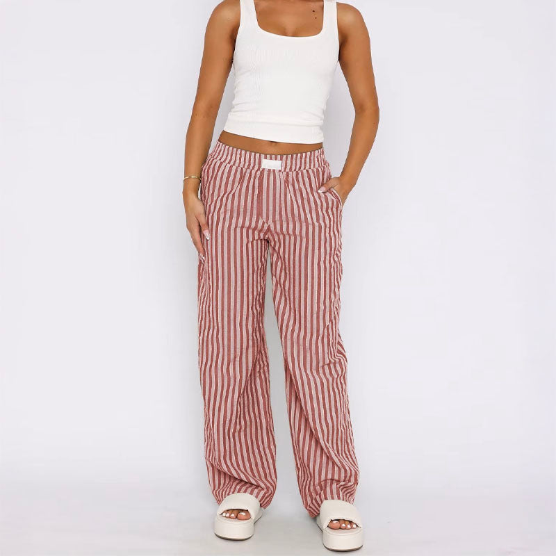 Riviera Striped Trousers