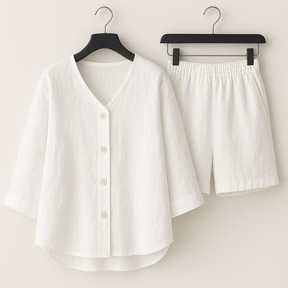 Solene Relaxed Linen Set