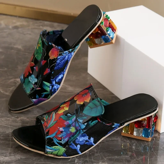Arlena Mosaic Heels