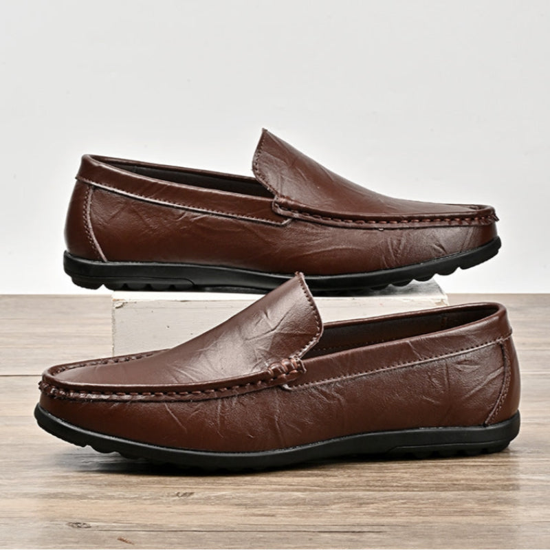 AMARI LEATHER LOAFERS