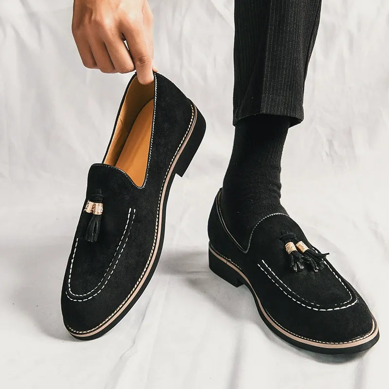 PRESLEY GENUINE LEATHER LOAFERS