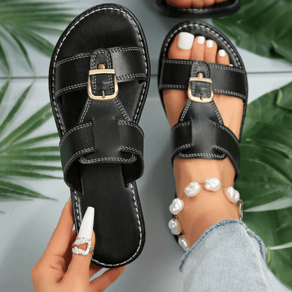 Roma Buckle Sandals