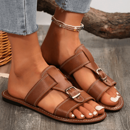 Roma Buckle Sandals