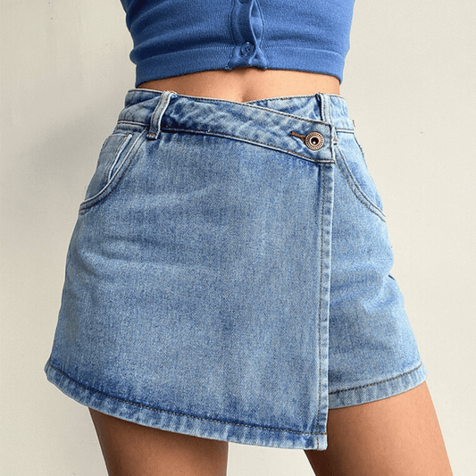 Emilie Denim Skort