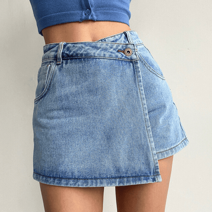 Emilie Denim Skort